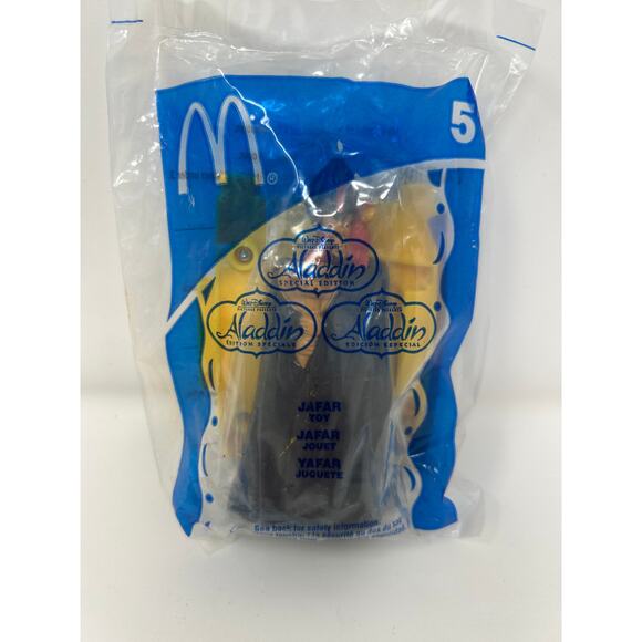 Aladdin Special Edition 2004 McDonald's Happy Meal Toy NEW #5 Jafar - Picture 2 of 4